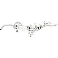 15895 Street Series Crossmember-Back Performance Exhaust System Fits Select Chevrolet, Pontiac Models