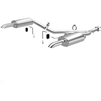 16889 Street Series Cat-Back Performance Exhaust System for 1980-1981 Chevrolet Corvette