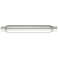 18125 Round Glasspack Performance Exhaust Muffler