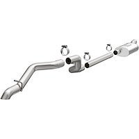 19386 Rock Crawler Series Cat-Back Performance Exhaust System Fits Select Jeep Wrangler