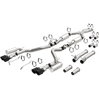 19536 xMOD Series Cat-Back Performance Exhaust System for 2017-2023 Dodge Challenger