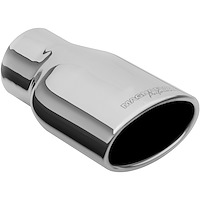35171 Oval Polished Exhaust Tip