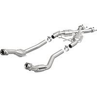 Tru-X Pipe with Converters 1986-93 Mustang GT & LX