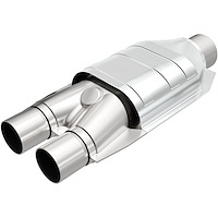 Pre OBD-II Universal Catalytic Converter Body Shape: Oval, Dual/Single