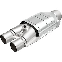 Pre OBD-II Universal Catalytic Converter Body Shape: Oval, Dual/Center