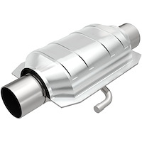 Pre OBD-II Universal Catalytic Converter Body Shape: Round, Center/Center