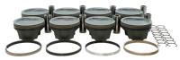930266421 PowerPack Piston Set w/Rings for Ford 7.3L Godzilla Engine (4.221 in. Bore)