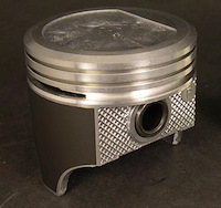 Silvolite Coated Piston - 4.1L GM/Mercruiser L6 1966-84/
