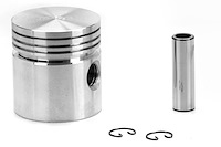 Single Silvolite Piston 3.7L AMC/Jeep/Eagle/Continental L6 1954-65