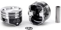 Silv-O-Lite Pistons / KB CHEV FLAT 5/64,3/16 4.040