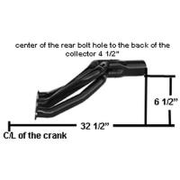 Chevy Fender Exit Header