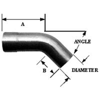 3-1/2" Exhaust Elbow