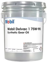 122047 Delvac 1 Synthetic Gear Oil, 75W-90, 35 lb. Tub