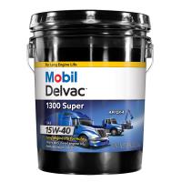 122491 Delvac 1300 Super 15W-40 Synthetic Blend Diesel Oil, 5-Gallon