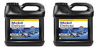 122493 Delvac 1300 Super 15W-40 Synthetic Blend Diesel Oil, 2.5-Gallon Jugs