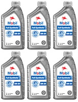 Mobil Full-Synthetic Engine Oil 5W30 6-Quarts (1 Case)