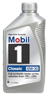 128287-1 Classic 10W-30 Full Synthetic Motor Oil w/High Zinc Content for Older Vehicles [1-Quart]