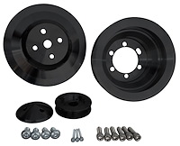 High Water Flow Ratio V-Belt Pulley Set 2-Groove Crank Pulley