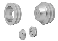 Performance Series V-Belt Pulley Kit 5-1/2", 2-Groove Crank Pulley