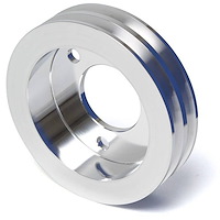 Billet Aluminum Crank Pulley 2-Groove [Ford FE]