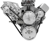 Styletrack Pulley System Drives alternator and water pump only