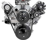 Custom Series Pro-Track Serpentine Kit GM LS Engine