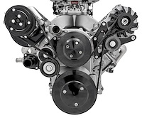 Custom Series Pro-Track Serpentine Kit GM LS Engine