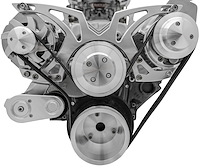Style Track Pulley System Small Block Chevy