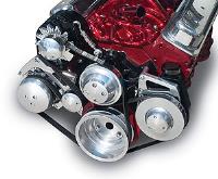 Sport Track Serpentine Drive Kit Small Block Chevy Long Water Pump