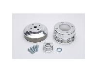 Power & Amp Series Serpentine Pulley Kit Recommended for Automatic Transmission Vehicles