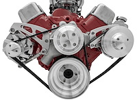 Ultra Series Extra High Mid-Mount Serpentine Belt Kit for Big Block Chevy