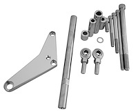 Adjustable Alternator Bracket Kit, Mustang 351W 1986-93