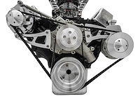 Ford 429-460 Ultra Serpentine Drive Kit Works With Saginaw Press Fit Power Steering Pump