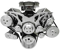 30275 Big Block Ford All Inclusive Style Track Serpentine System (AC/PS/ALT)