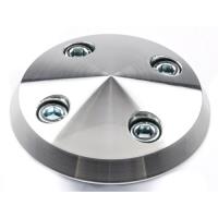 Water Pump Pulley Cover Clear Powdercoat