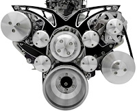 Style Track Pulley System Small Block-Chrysler