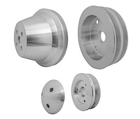 V-Belt Pulley Set - Performance Ratio Small Block Chevy