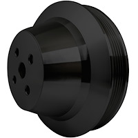 6212-08 Chevy Serpentine Water Pump Pulley - SWP - Black