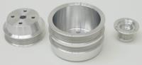 Serpentine Pulley Set for Small Block Chevy w/Long Water Pump