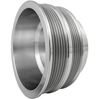 Crankshaft Pulley Small Block Chevy [Clear]