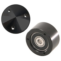 740-08 Non-Ribbed Serpentine Idler - Black