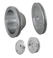 7905 Chevy 348-409 V-Belt Pulley Kit; 1V