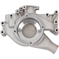 P2178 Ultra Series Water Pump Housing, Chrysler 383/400/413/426/440, Aluminum, Cast Finish