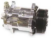 Polished A/C Compressor Sanden Style 508