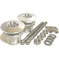 Locking Hood Pin Set - QL-38 Series - Polished Finish