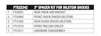 FTS22342 Shock Spacer Kit for 2021-2023 Ford Bronco