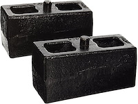 FTSBK3 Rear Block Fits Select Dodge Ram 1500; GM C1500/C2500/C3500/R2500; Ford Excursion/F-250/F-350 SD/Ranger
