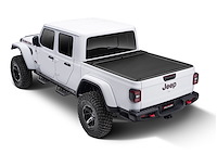 LG496M M-Series Locking Retractable Truck Bed Cover for 2020-2023 Jeep Gladiator w/o Trail Rail System [5 ft. Bed]