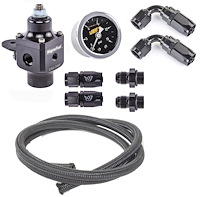 2-Port Fuel Regulator, Fittings and Hose Kit