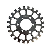 JMI-007-026 Universal Billet 24-Tooth Crank Wheel, for 3/4 in. Magnetic Pickup, Polished
